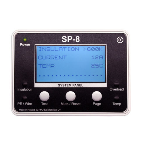 Surgery unit insulation monitoring device - SP-8 - PPO-Elektroniikka Oy - for intensive care unit / for group 2 medical locations / IEC 60364-7-710