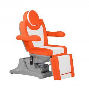 Beauty care examination table - Queen IX - SOLENI Beauty - electric / height-adjustable / 4 sections