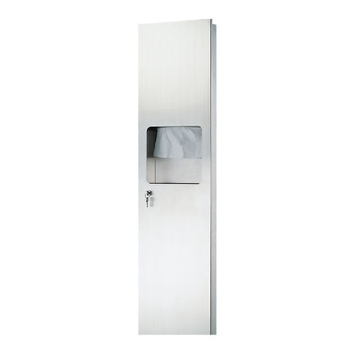 Paper towel dispenser - AE-5016 - Fanda Hygiene Co., Ltd - wall-mounted / stainless steel