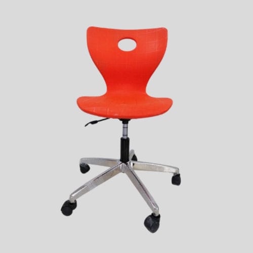 Laboratory stool - CH2 - A4 Dental - height-adjustable / swivel / hydraulic