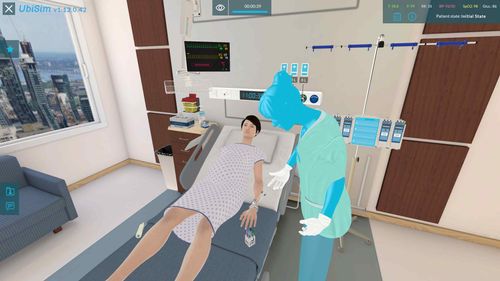 Training software - Hyperemesis Gravidarum - UbiSim - simulation / medical / for obstetric examinations