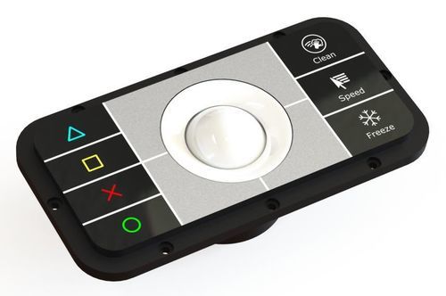 Medical device trackball - M-Track - CURSOR CONTROLS - touch-sensitive / retroilluminated