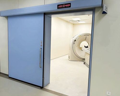 Radiation protection door - CT DR - SLEEK - X-ray / for radiology services / sliding