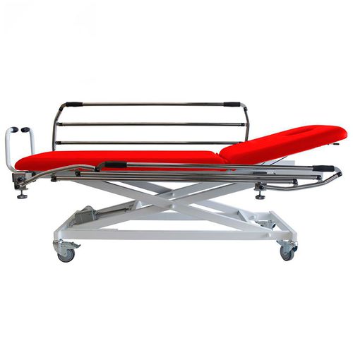 Transfer stretcher trolley - 51408 - kinefis - electric / height-adjustable / with adjustable backrest