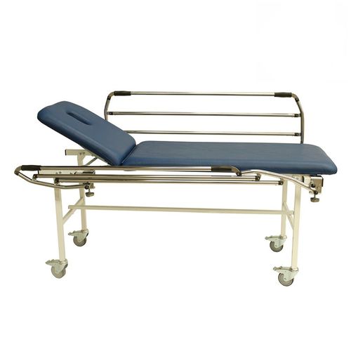 Transport stretcher trolley - 51416 - kinefis - manual / with adjustable backrest / folding