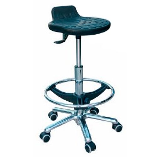 Healthcare facility stool - 41512 - kinefis - height-adjustable / swivel / tilting