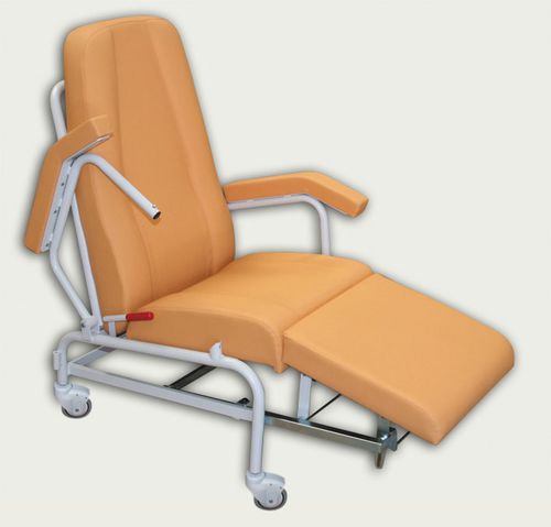 Healthcare facility armchair - 43438 - kinefis - on casters