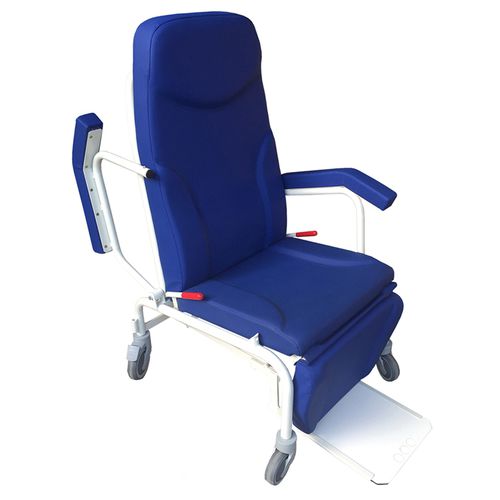 Healthcare facility armchair - 46812 - kinefis - on casters / rocker