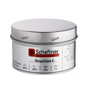 Alloy dental material - MoguCera C - scheftner dental - CoCrMo / for dental restorations / biocompatible