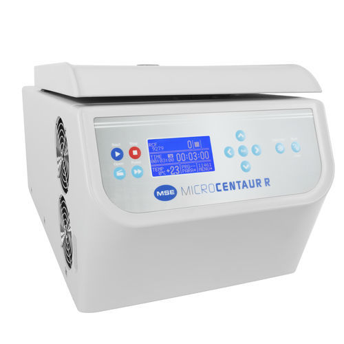 Laboratory microcentrifuge - MICRO CENTAUR R - MSE - MEDICAL SCIENTIFIC EQUIPMENT - fixed-angle / refrigerated
