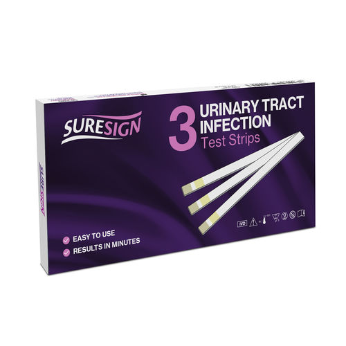 Urinary tract infection test kit - Suresign - urine / strip / self-test