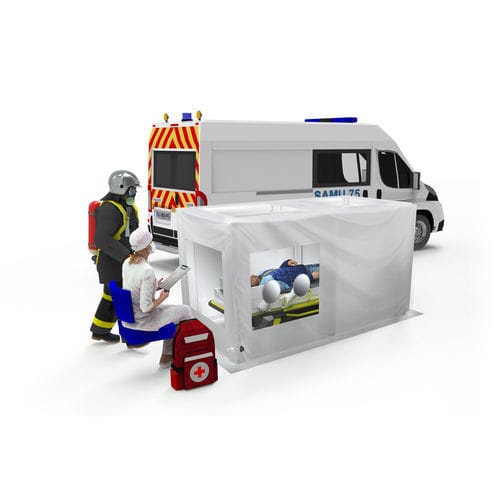 Decontamination booth - AirSAS - PIERCAN Group - for patient transfer / walk-in
