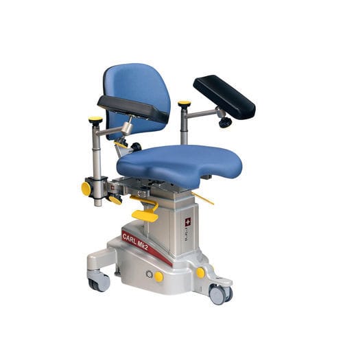 Height-adjustable surgeon's chair - Carl Mk2 R5 - Rini Medtech - electric