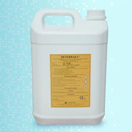 Disinfectant cleaner - DETERBAKT® - Gamasonic - liquid / 5000 mL / benzalkonium chloride-based