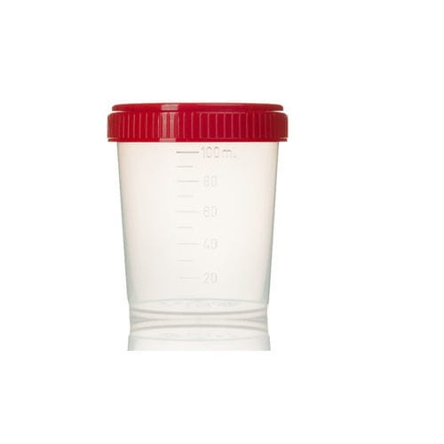 Urine container - Margomed - latex-free / phthalate-free / single-use