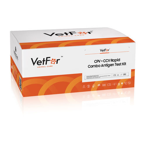 Veterinary rapid test - VVD05 - VETFOR - for canines / for antigens / canine parvovirus