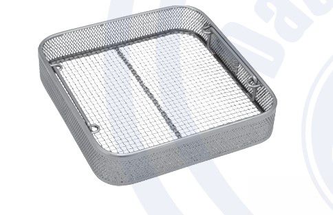 Instrument sterilization basket - DDS-46 series - Daddy D Pro - perforated / stainless steel / wire