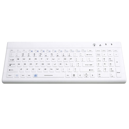 Medical keyboard with numeric keypad - JH-IBT750 - Jinghong Industrial - silicone / waterproof / sealed