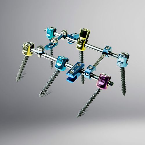 Thoraco-lumbo-sacral osteosynthesis unit - Karmed Health Products - posterior / adult