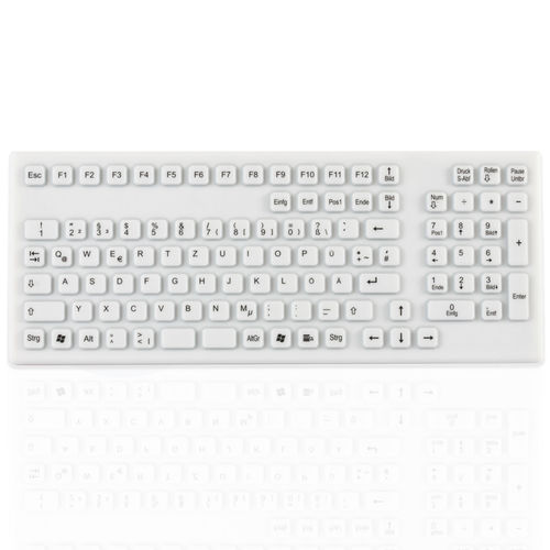 Medical keyboard with touchpad - CLASSIC KG19269 - GETT Asia Ltd. - with numeric keypad / silicone