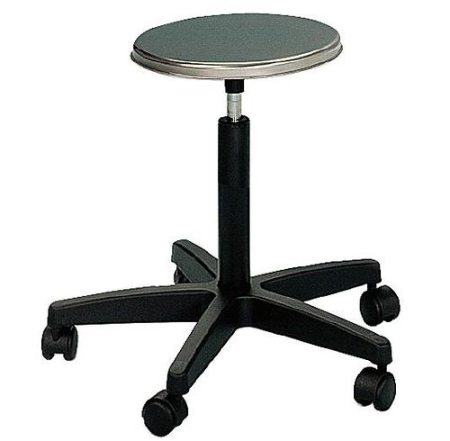 Healthcare facility stool - 500069 - Pharmapiù srl - height-adjustable / swivel / on casters