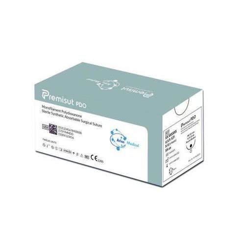Mid-term absorbable suture thread - PREMISUT PDO - Atlas Medical - general surgery / ophthalmic surgery / pediatric cardiovascular surgery