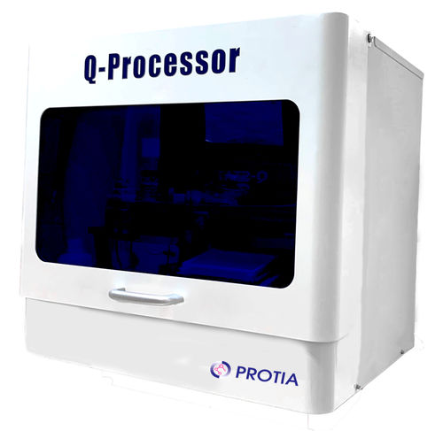 Automatic sample processor - PROTIA Inc. - for immunofluorescence assays / for allergy analysis / washing