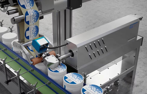 Pharmaceutical industry labeling system - ES - REA Elektronik GmbH - automatic