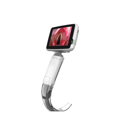 Pediatric video laryngoscope - AM-37 - AM Medical Equipment - high-definition / with integrated video monitor / with blade
