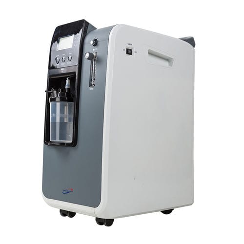 Medical oxygen concentrator - AM-020 - AM Medical Equipment - on casters / 1-tank
