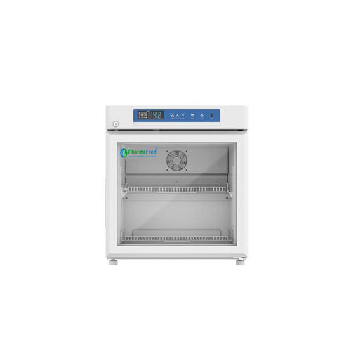 Pharmacy refrigerator - YC-56L - Pharmafred S.L - vertical / 1-door / with glass door