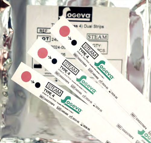 Steam sterilization bioindicator - SOGEVA - for the pharmaceutical industry / for medical devices / laboratory