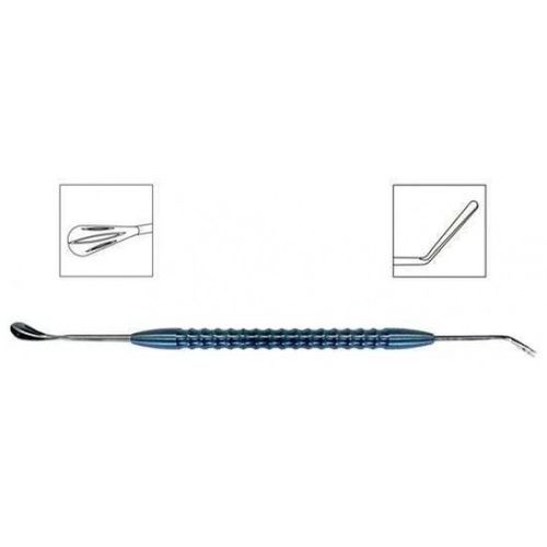 Opthalmologic spatula - D30-4256 - DAUD JEE MFG. CO - spoon / autoclavable / stainless steel