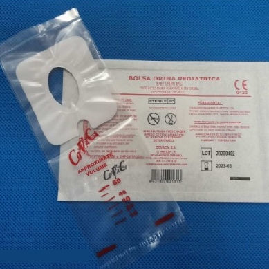 Pediatric urostomy bag - 60cc - CoVaCa