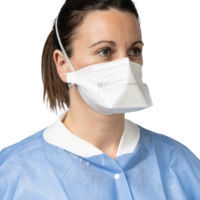 FFP1 respirator mask - Kolmi®  - Medicom SAS - polypropylene / valveless / duckbill
