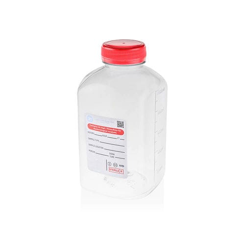 Laboratory bottle - 3K LABORATUVAR MEDİKAL PLASTİK LTD.ŞTİ. - for water dosing / PET / graduated