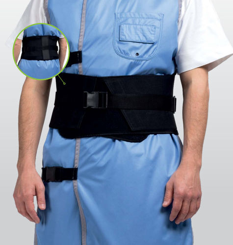 Front protection X-ray protective apron belt - X-Versus - Technotex Quality Fabrics SLU - rear protection / side protection