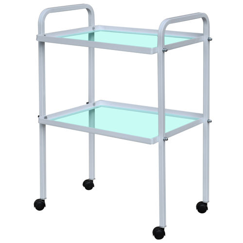 Operating room trolley - SI-5 - Zapovit - for surgical instruments / stainless steel / mobile