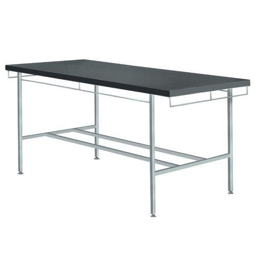 Funeral dressing table - SVP - Zapovit - rectangular / collapsible / stainless steel
