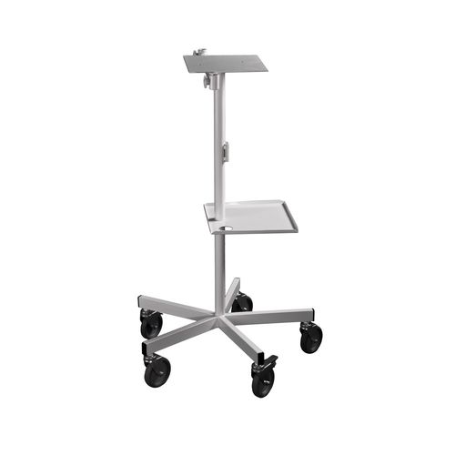Ventilator rack - Стойка ИВЛ - Zapovit - on casters / shelf