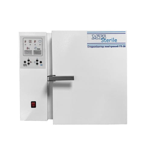 Surgical medical sterilizer - GP-30 - Zapovit - hot air / benchtop / stainless steel