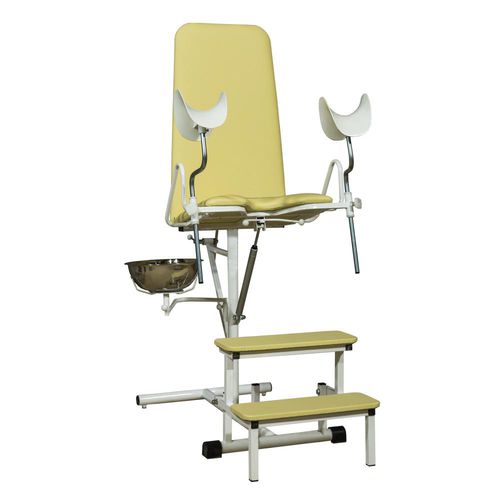 Gynecological examination chair - KG-1M - Zapovit - pneumatic / manual / with legrest