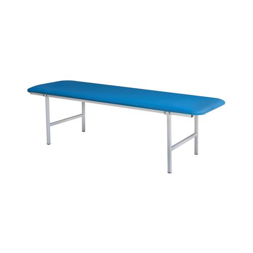 General examination couch - KP - Zapovit - manual / 1-section / blue