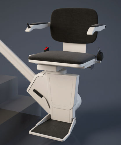 Straight staircase stairlift - GOB 30 - BARDUVA