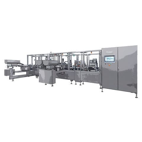 Filling and sealing machine for the pharmaceutical industry - FFS 991 - PLÜMAT Maschinenbau Vertriebs-GmbH - automatic