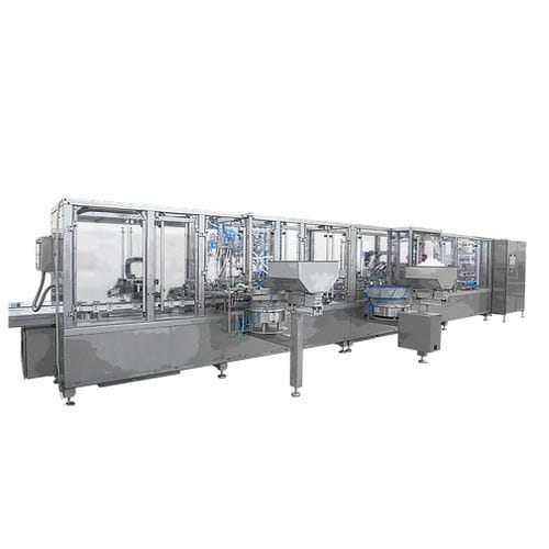 Filling and sealing machine for the pharmaceutical industry - FFS 3000 - PLÜMAT Maschinenbau Vertriebs-GmbH - automatic