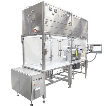 Filling and sealing machine for the pharmaceutical industry - F 014 BFU - PLÜMAT Maschinenbau Vertriebs-GmbH - automatic / aseptic