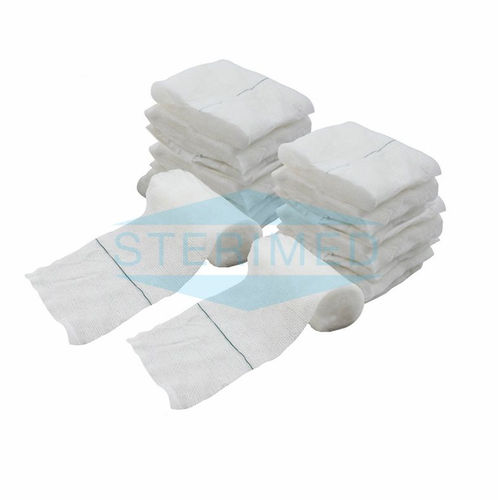 Cotton gauze compress - SS 1008 - SteriMed Medical Devices - sterile / absorbant / non-woven
