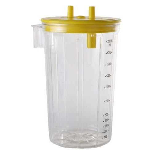 Body fluids suction jar - TEC.41.11 - Tecnomed Medical Sistemler Ve Turizm Sanayi Ticare Limited Sirketi - plastic / autoclavable