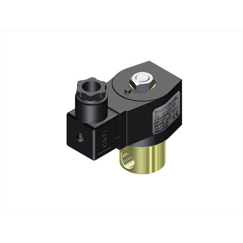 Medical valve - Normally  - Thermoval - solenoid / stainless steel / brass